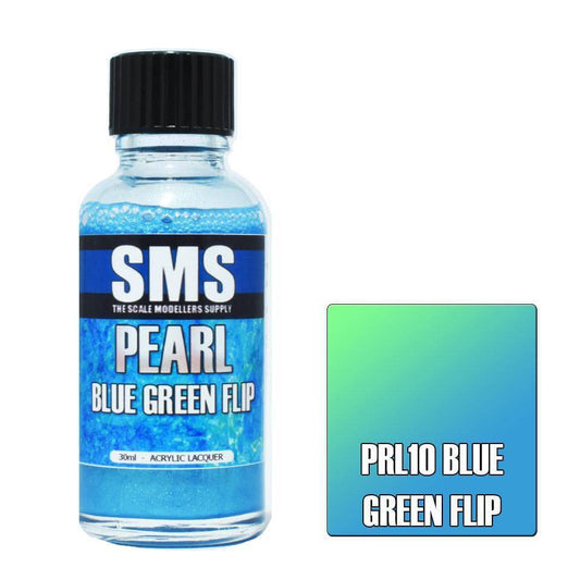 Pearl BLUE GREEN FLIP 30ml - Aussie Hobbies 