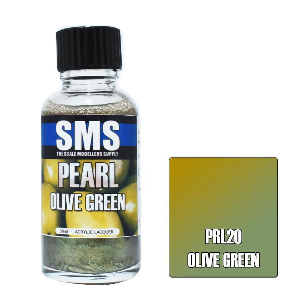 Pearl OLIVE GREEN 30ml - Aussie Hobbies 
