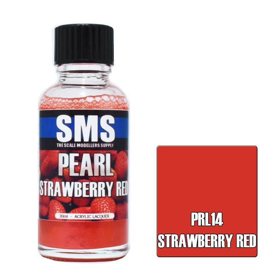 Pearl STRAWBERRY RED 30ml - Aussie Hobbies 