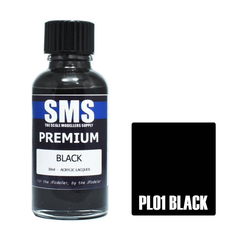 Premium BLACK 30ml - Aussie Hobbies 