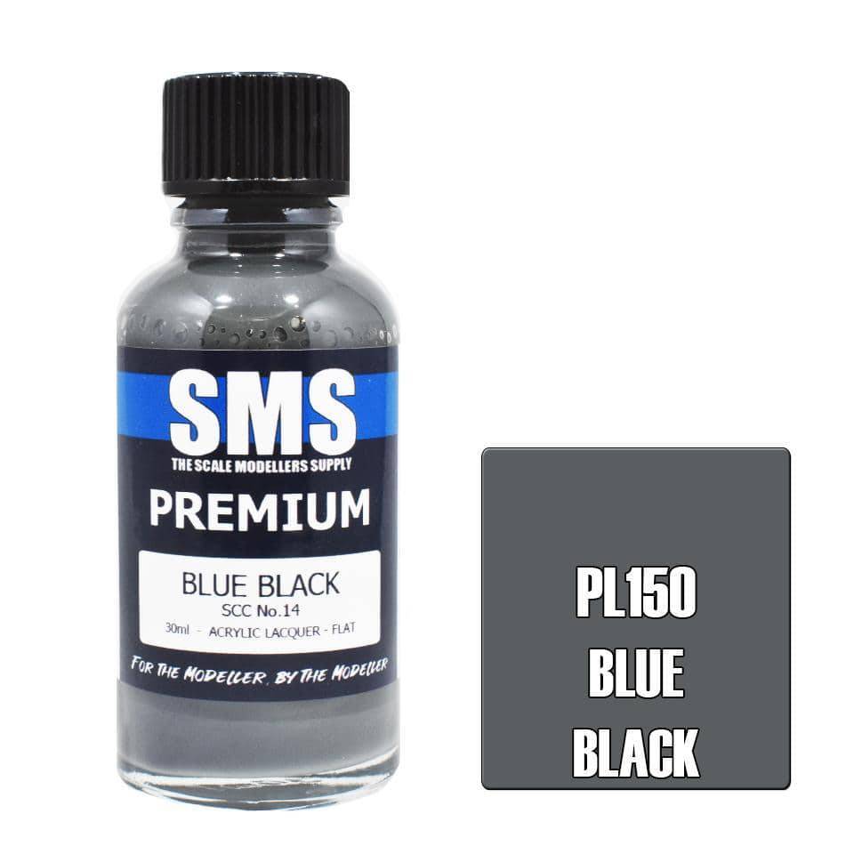 Premium BLUE BLACK SCC No.14 30ml - Aussie Hobbies 
