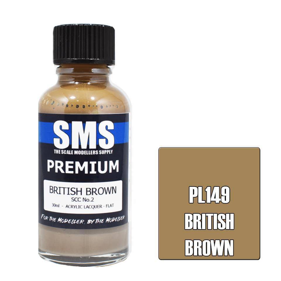 Premium BRITISH BROWN SCC No.2 30ml - Aussie Hobbies 