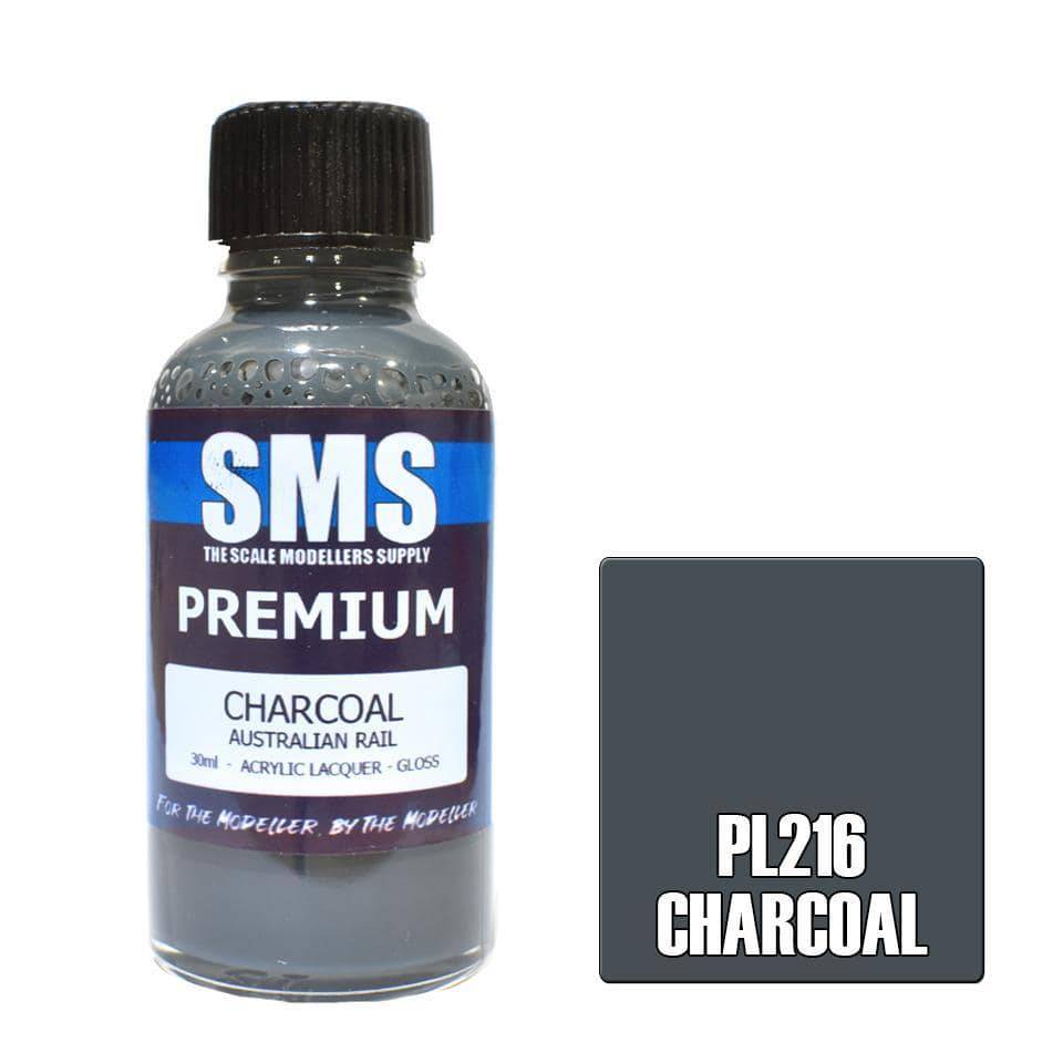 Premium CHARCOAL 30ml - Aussie Hobbies 