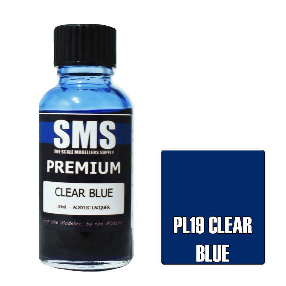 Premium CLEAR BLUE 30ml - Aussie Hobbies 