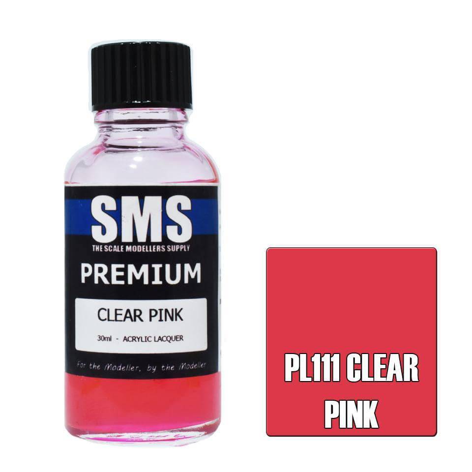 Premium CLEAR PINK 30ml - Aussie Hobbies 
