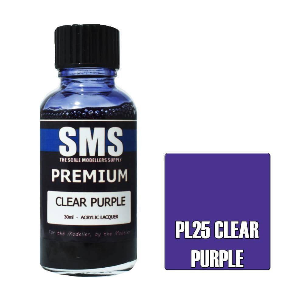 Premium CLEAR PURPLE 30ml - Aussie Hobbies 