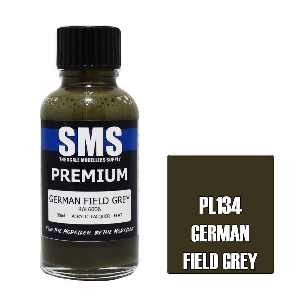 Premium GERMAN FIELD GREY RAL6006 30ml - Aussie Hobbies 