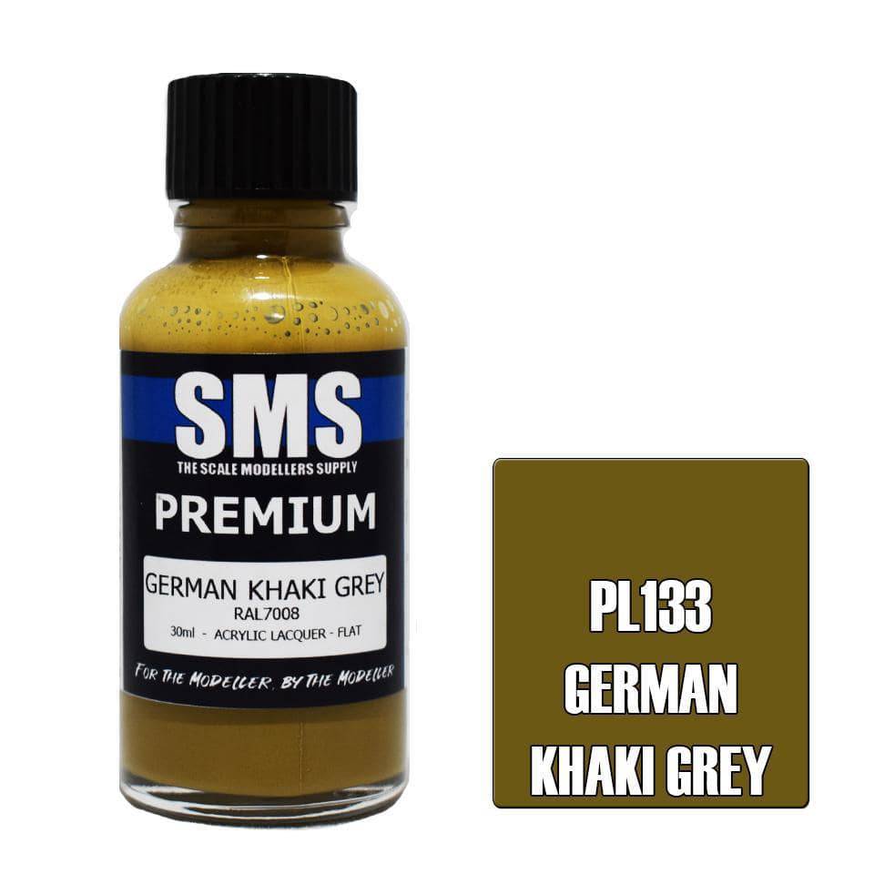 Premium GERMAN KHAKI GREY RAL7008 30ml - Aussie Hobbies 