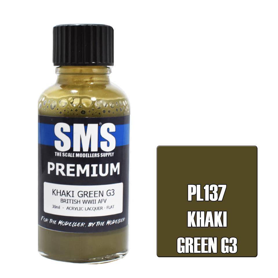 Premium KHAKI GREEN G3 30ml - Aussie Hobbies 