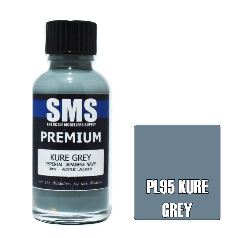 Premium KURE GREY (IJN) 30ml - Aussie Hobbies 