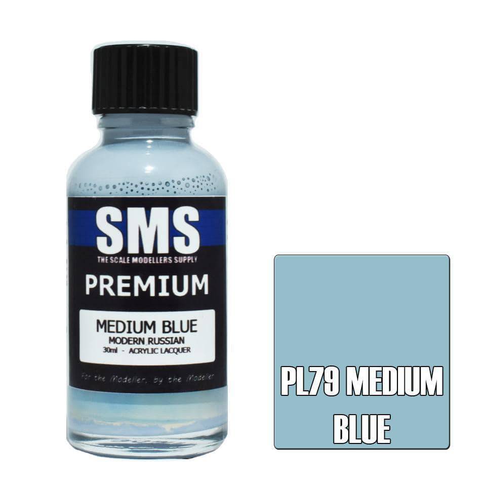 Premium MEDIUM BLUE (MODERN RUSSIAN) 30ml - Aussie Hobbies 