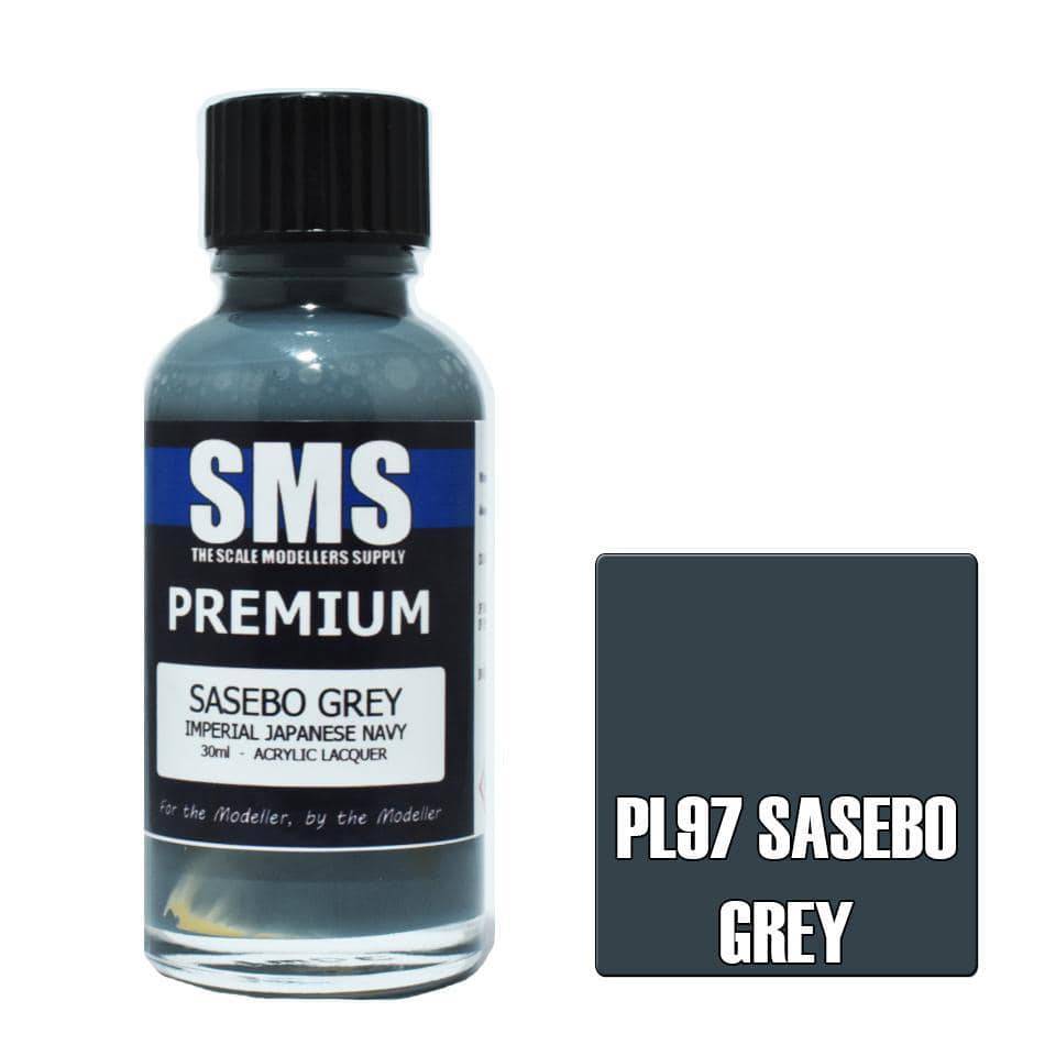 Premium SASEBO GREY (IJN) 30ml - Aussie Hobbies 