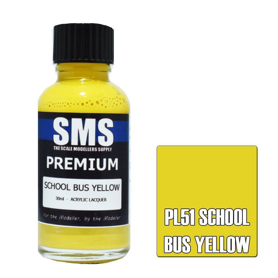 Premium SCHOOL BUS YELLOW 30ml - Aussie Hobbies 