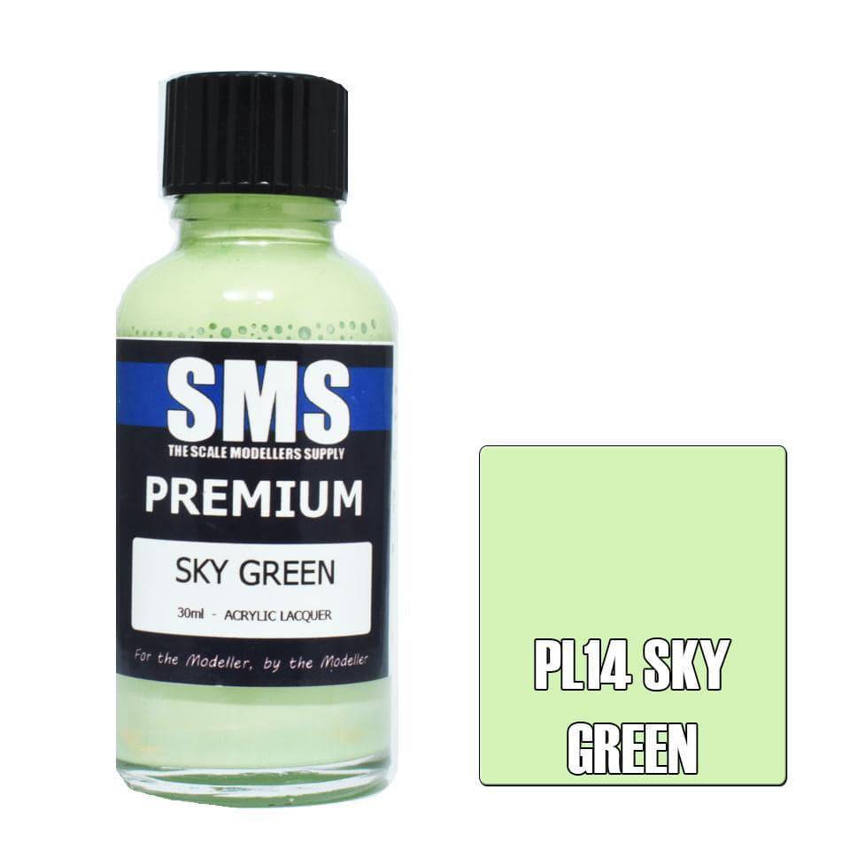 Premium SKY GREEN 30ml - Aussie Hobbies 