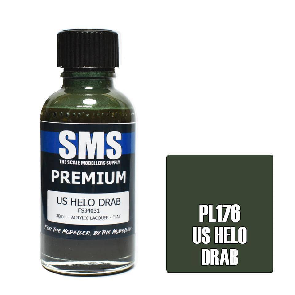 Premium US HELO DRAB FS34031 30ml - Aussie Hobbies 