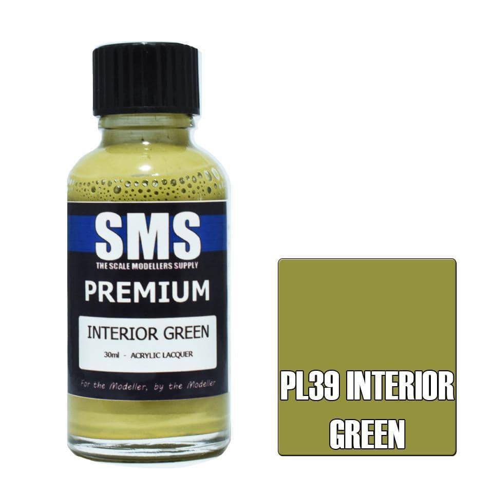 Premium US INTERIOR GREEN 30ml - Aussie Hobbies 
