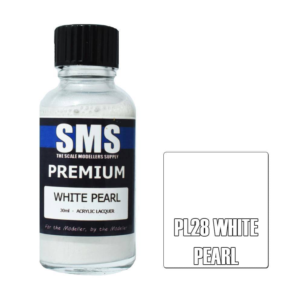 Premium WHITE PEARL 30ml - Aussie Hobbies 