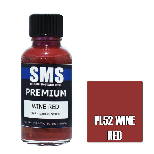 Premium WINE RED RAL3005 30ml - Aussie Hobbies 