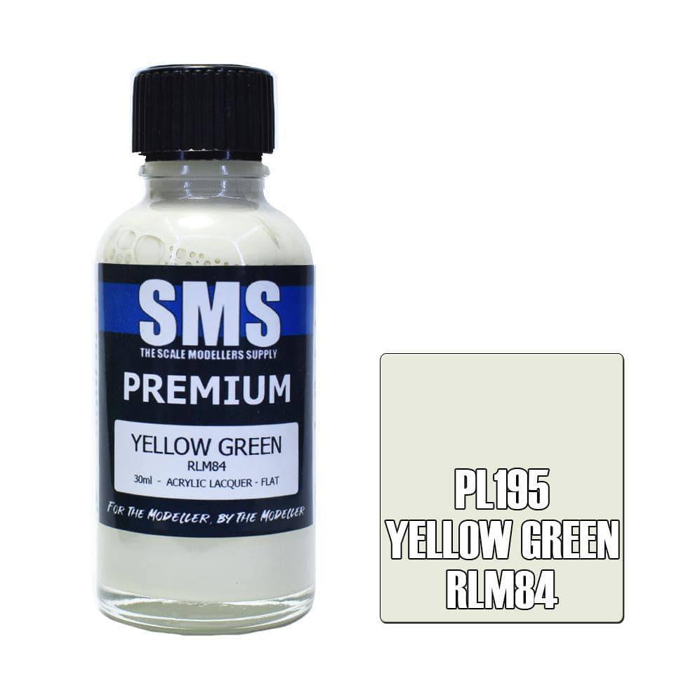 Premium YELLOW GREEN RLM84 LATE WAR 30ml - Aussie Hobbies 