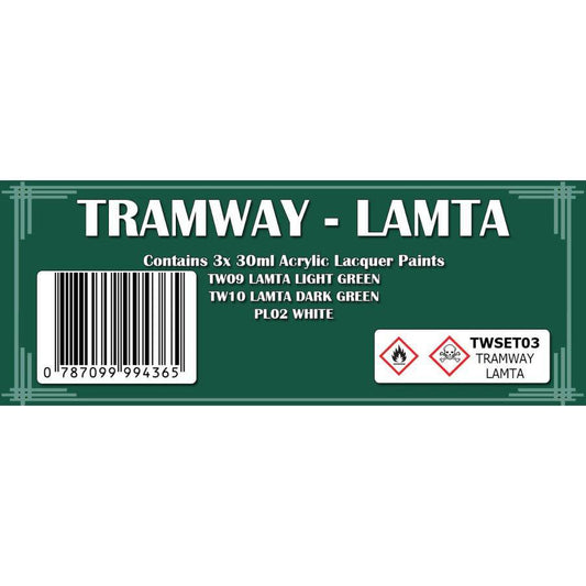 TRAMWAY - LAMTA Colour Set - Aussie Hobbies 