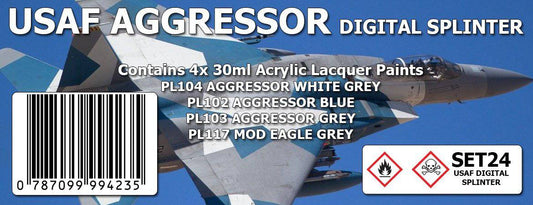 USAF DIGITAL SPLINTER Colour Set - Aussie Hobbies 