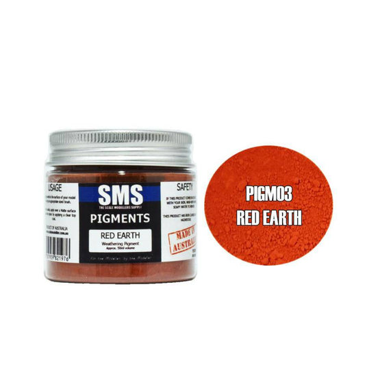 Weathering Pigment - RED EARTH - Aussie Hobbies 
