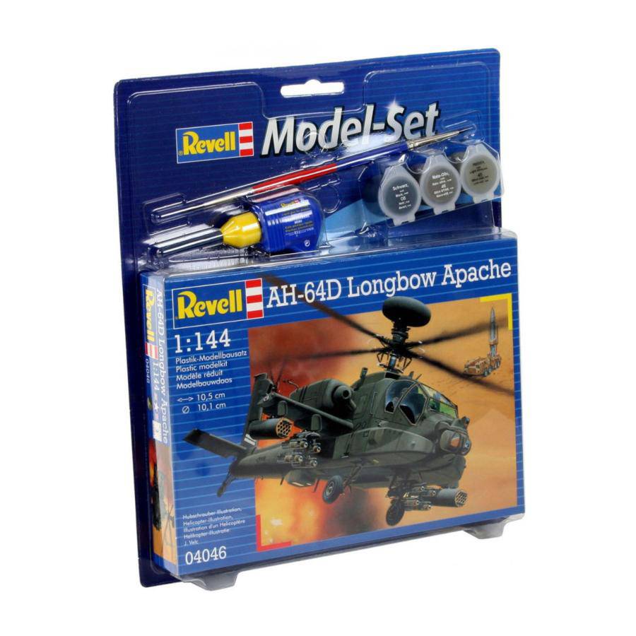 Revell Set AH-64D Longbow Plastic Model Kit - Aussie Hobbies 