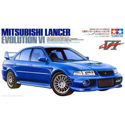 Tamiya Mitsubishi Lancer Evolution VI Plastic Model Kit - Aussie Hobbies 