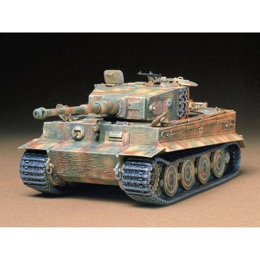 Tamiya Tiger I Late Version Plastic Model Kit - Aussie Hobbies 