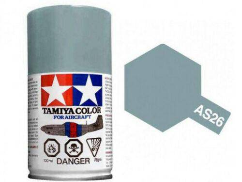 AS-26 Tamiya Colour Spray Paint - Light Ghost Grey - Aussie Hobbies 