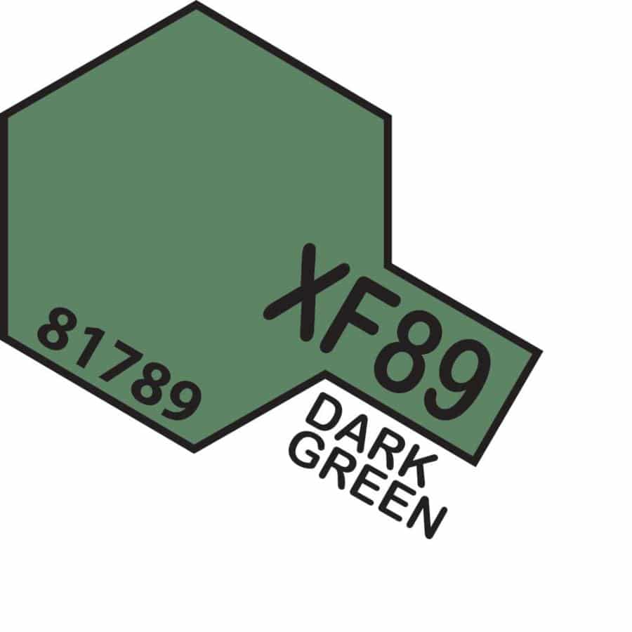 Tamiya Dark Green 2 XF-89 - Aussie Hobbies 
