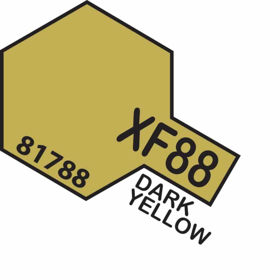 Tamiya Dark Yellow 2 XF-88 - Aussie Hobbies 