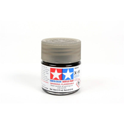 Tamiya - Mini Acrylic Smoke X-19 - Aussie Hobbies 