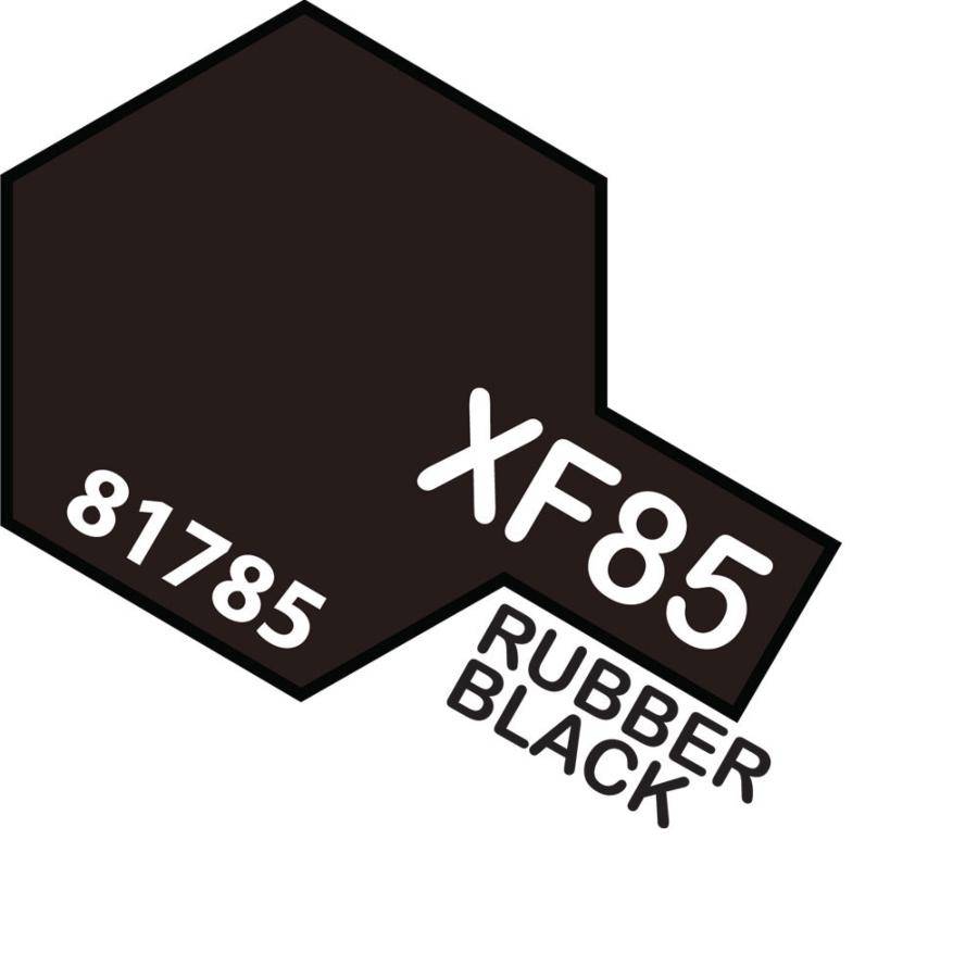 Tamiya Rubber Black XF-85 - Aussie Hobbies 