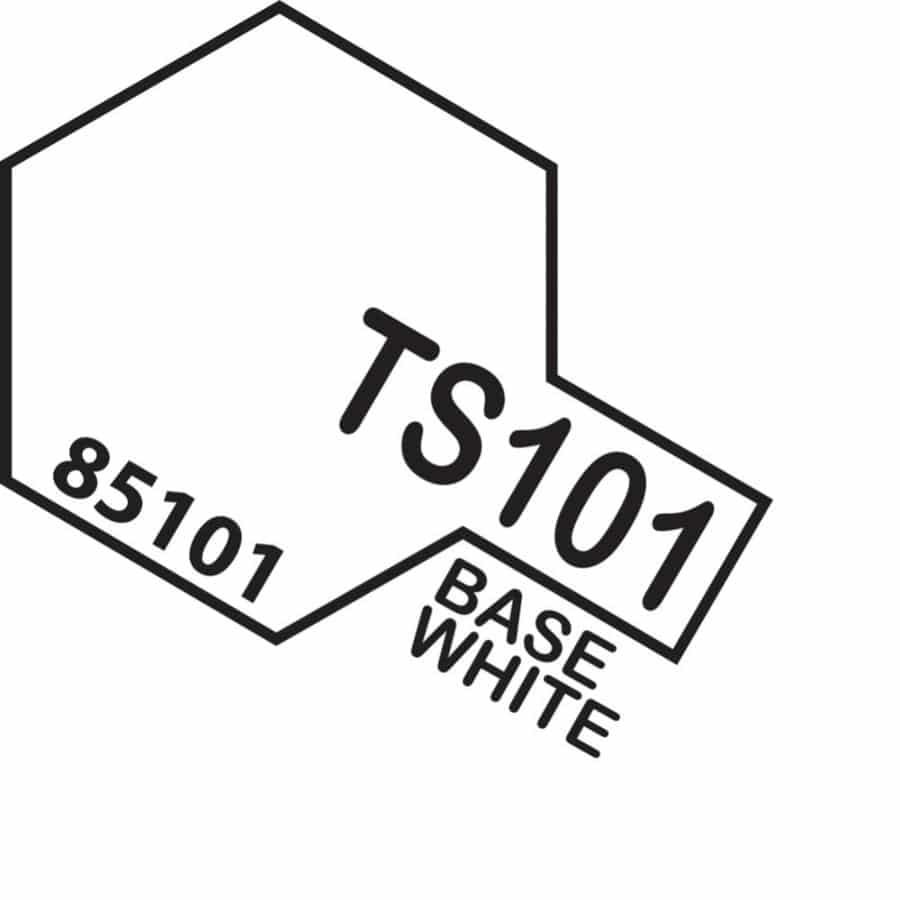 Tamiya Spray Paint Base White TS-101 - Aussie Hobbies 