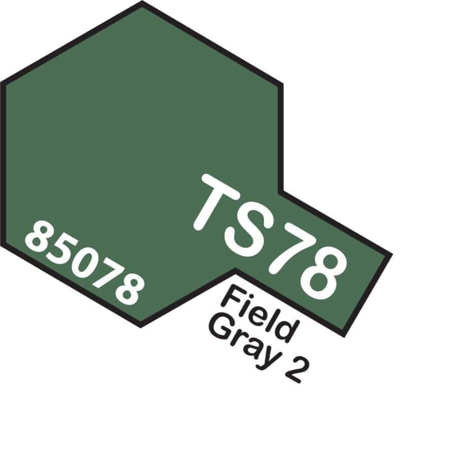 Tamiya Spray Paint Field Grey TS-78 - Aussie Hobbies 