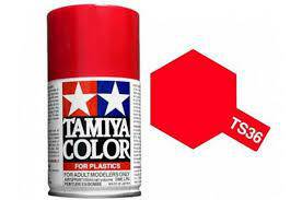 Tamiya - Spray Paint Fluorescent Red TS-36 - Aussie Hobbies 
