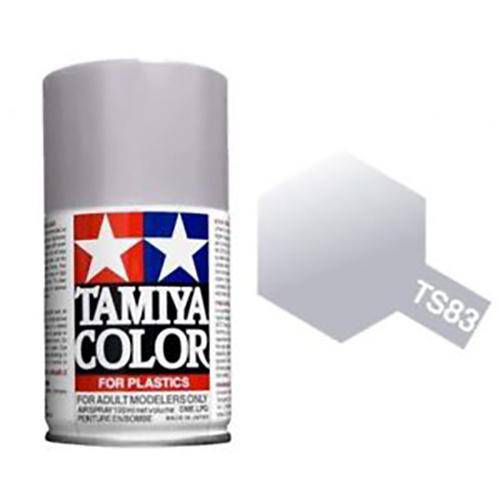 Tamiya - Spray Paint Metallic Silver TS-83 - Aussie Hobbies 
