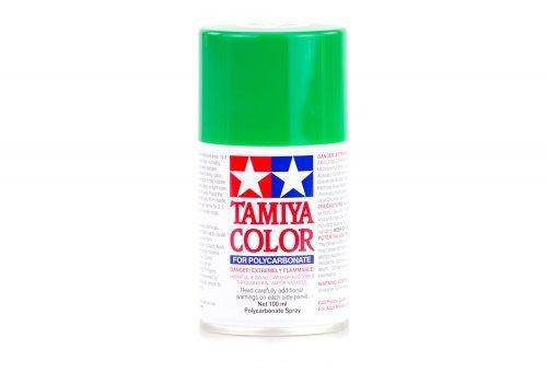 Tamiya - Spray Paint Polycarbonate Bright Green PS-25 - Aussie Hobbies 