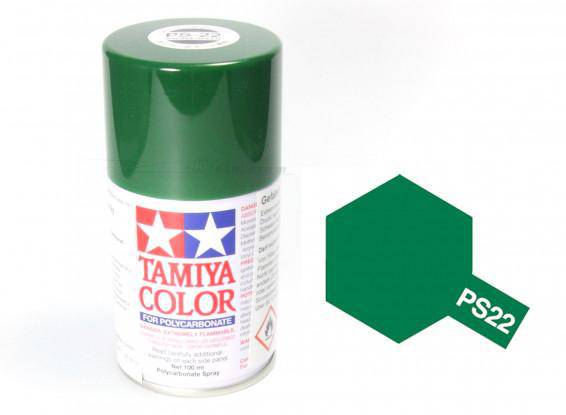 Tamiya - Spray Paint Polycarbonate Racing Green PS-22 - Aussie Hobbies 