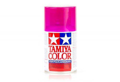 Tamiya - Spray Paint Polycarbonate Translucent Pink PS-40 - Aussie Hobbies 