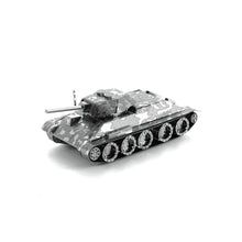 Metal Earth T-34 Tank Model Kit – 3D steel puzzle of the iconic WWII Soviet tank.