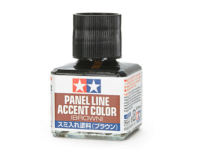 Tamiya Panel Line Accent Color (Brown) - Aussie Hobbies 