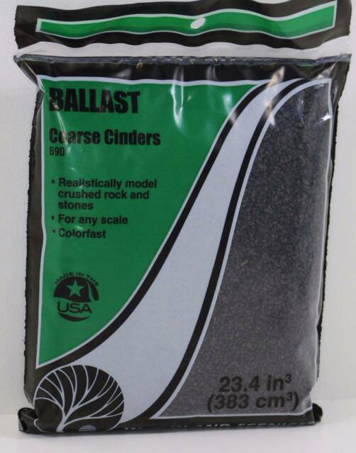 Woodland Scenics: B90  BALLAST - COARSE CINDERS - Aussie Hobbies 