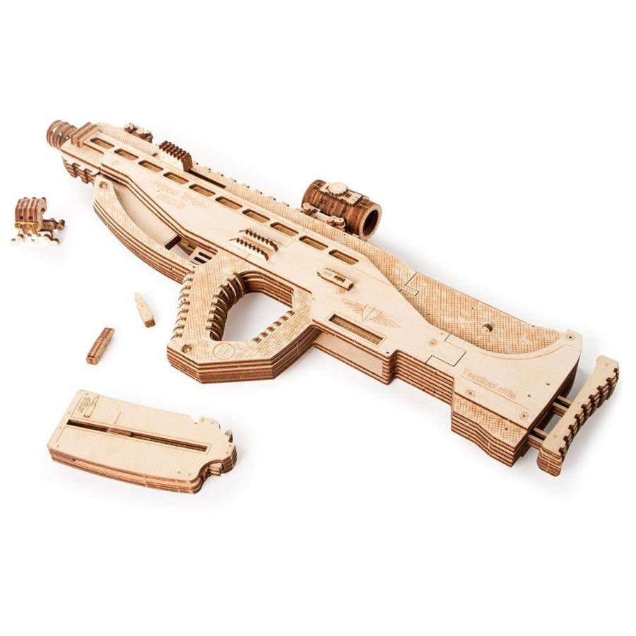 WoodTrick - Assault Gun USG-2 Wooden Model Kit - Aussie Hobbies 