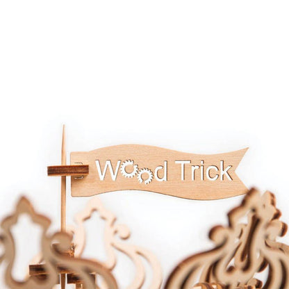 WoodTrick Carousel Wooden Model Kit - Aussie Hobbies 