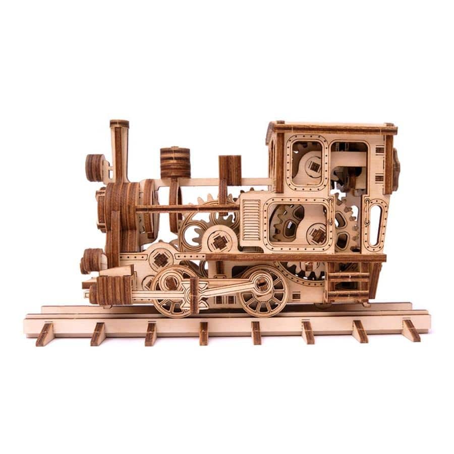 WoodTrick - Chug Chug Train Wooden Model Kit - Aussie Hobbies 
