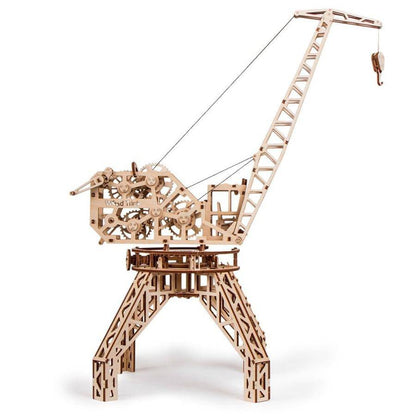 WoodTrick - Crane Wooden Model Kit - Aussie Hobbies 