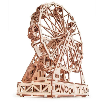 WoodTrick - Ferris Wheel Wooden Model Kit - Aussie Hobbies 