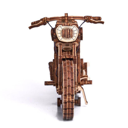 WoodTrick - Motorcycle DMS Wooden Model Kit - Aussie Hobbies 